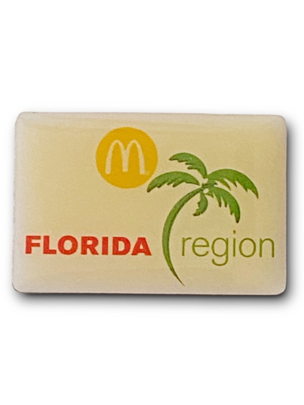 McDonald’s Pin Florida Region Y2K Palm Tree Metal Lapel Pin
